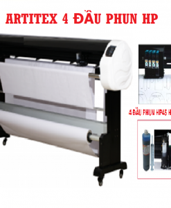 Máy in sơ đồ 4 đầu phun HP